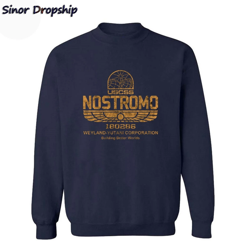 USCSS Nostromo Alien USS Sulaco Colonial Marines Aliens Off World Hoodies Men's Sweatshirts Streetwear Fashion Tracksuit Hoodie | Мужская