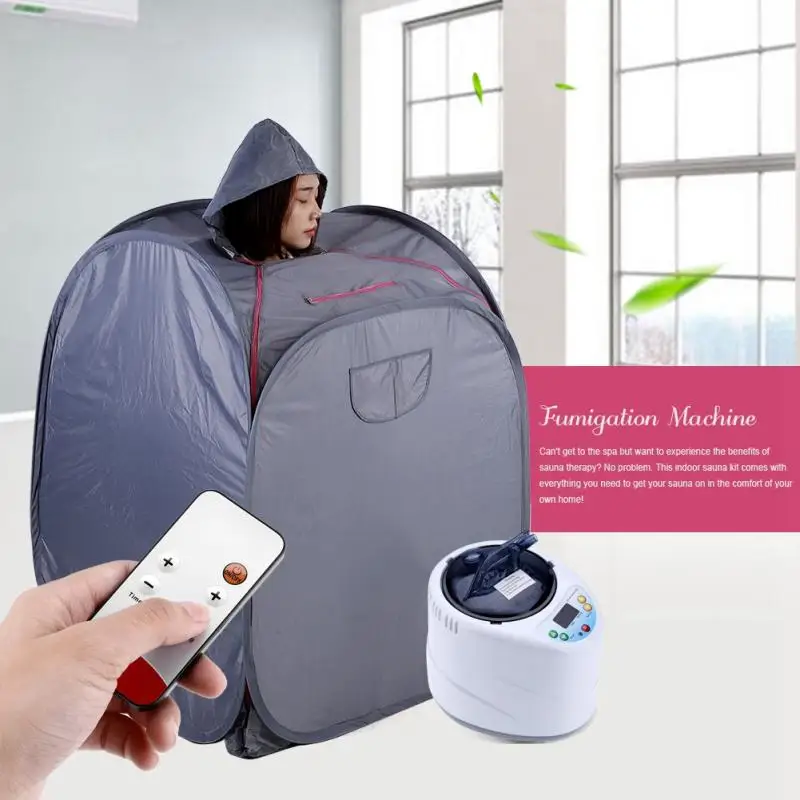 

2L Intelligent Fumigation Machine Sauna Steamer Home Personal Spa Indoor Body Slimming Therapy Calories Burned