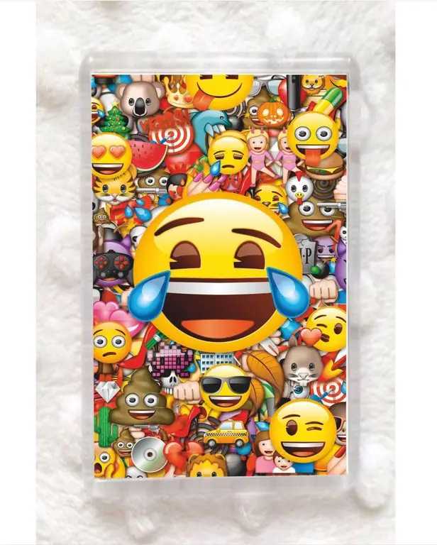 Магнит акриловый Эмодзи- Emoji № 1 | Дом и сад