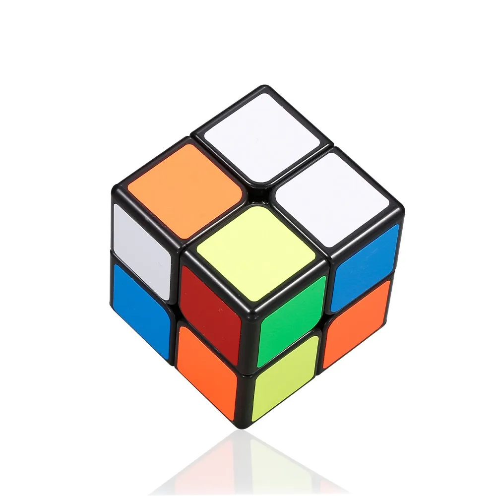 

Speed Cube 2x2x2 Speed Blocks Easy Turning Cube Blocks Smooth Sticker Puzzle Toys for Kids Adults Christmas' Gift