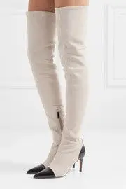 

2020 color matching 10cm fashion show slim winter boots