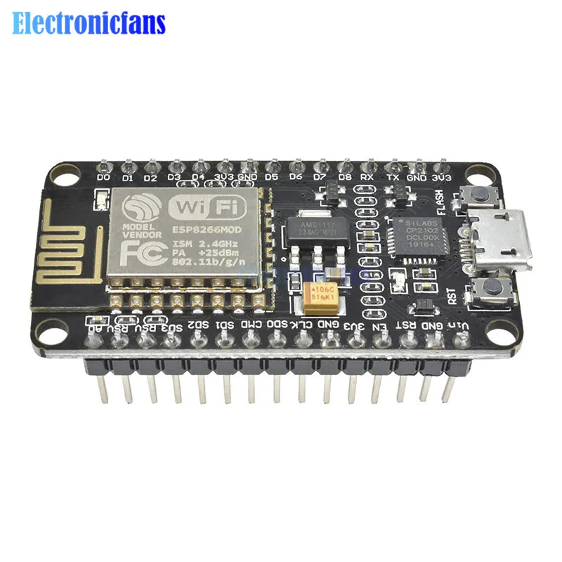 10 шт. CP2102 NodeMcu беспроводной модуль Wi-Fi Интернет вещей (IOT) макетная плата ESP8266 с