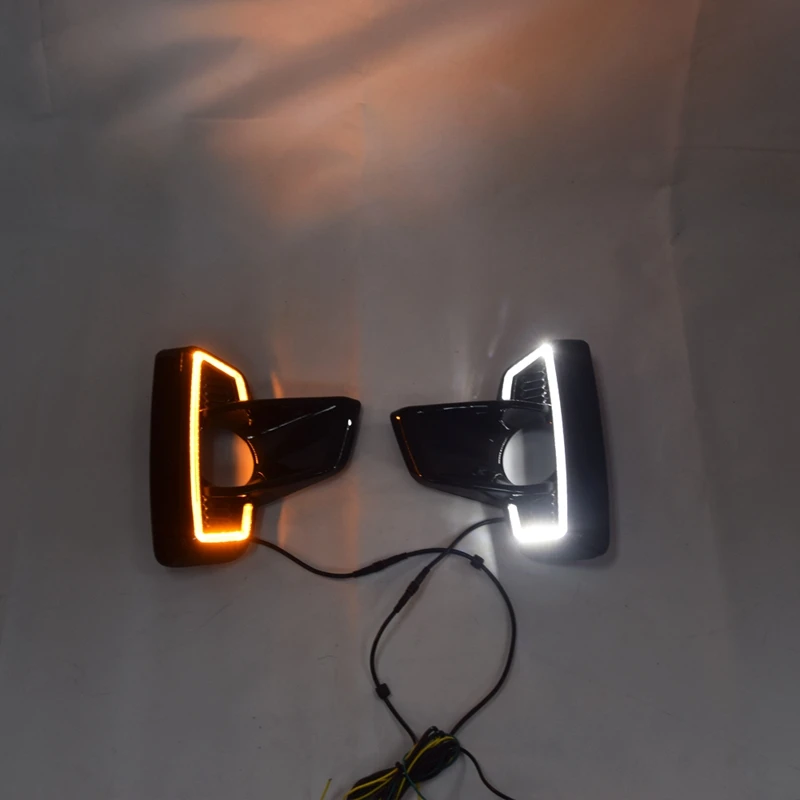 

LED DRL Daytime Running Light Fog Lamp 12V Car Running Lights for Toyota Hilux Revo Rocco