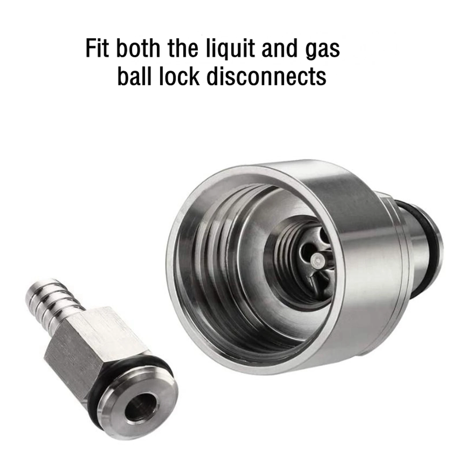 Газировка из нержавеющей стали 5/16 дюйма штуцер СО2 муфта подходит для мягких