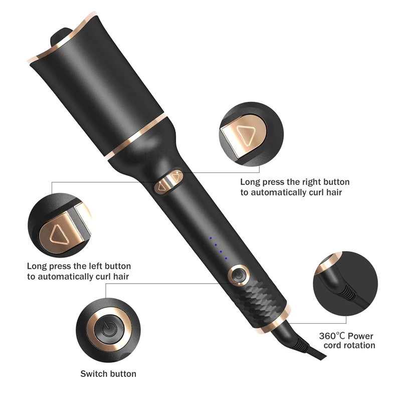 

Automatic Hair Curler Rollers Professional Hair Curler Irons Spiral Ceramic Anti Scalding Hair Curling iron Hair Styling Tools