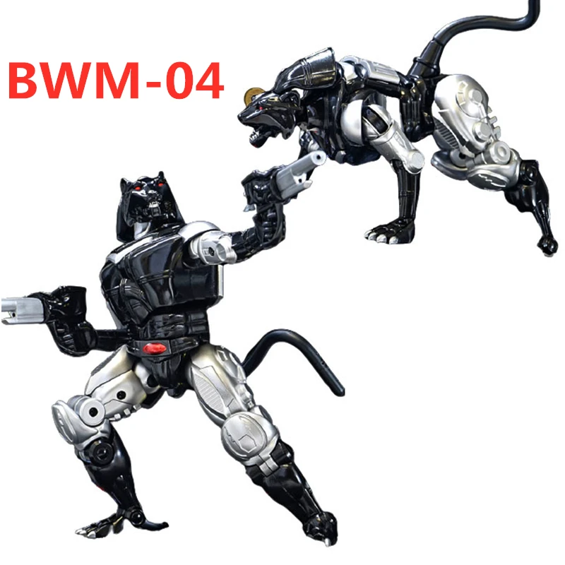 

In Stock TransArt Transformation TA BWM-04 BWM04 Ravage Black Agent Beast War Action Figure KO Robot With Box