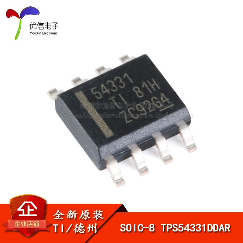 Оригинальный патч tps54331dar 3 5 28V вход понижающий преобразователь 3A