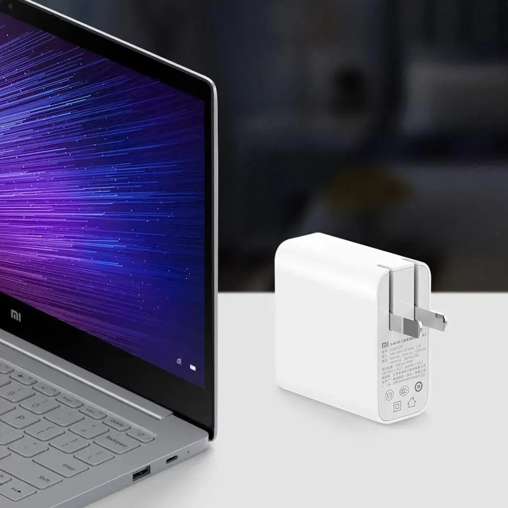 Оригинальное зарядное устройство MI Mijia USB C 45 Вт умный выход порт type PD 2 0 QC 3 быстрая