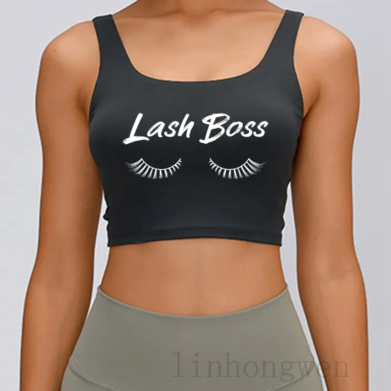 

Майка для макияжа ресниц и бровей Visagist Cosmic, известный тренд, весенний дышащий кроп-топ с рисунком