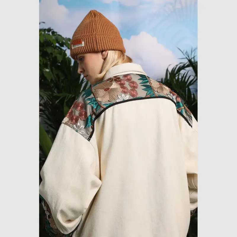 Куртка бейсбольная с вышивкой для мужчин и женщин куртка-бомбер в стиле