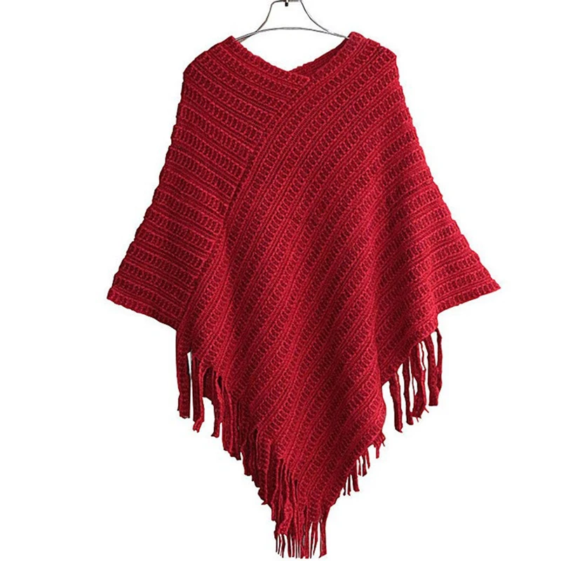 

Осень-зима 2021, модные вязаные свитера, женский шарф с рукавом реглан, шаль, свитер накидка, вязаный кроп-топ в Корейском стиле, джемпер