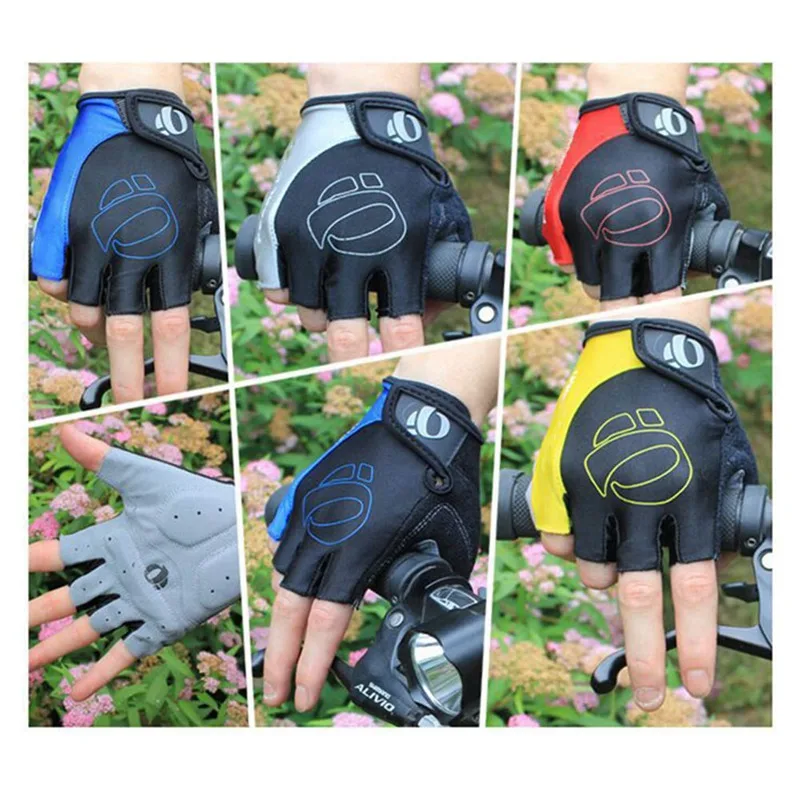 

1 Pair Autumn Half Finger Cycling Gloves Anti-Slip Bicycle Riding Gloves Anti Slip For Road Mountain Bike Glove Anti Shock Sport
