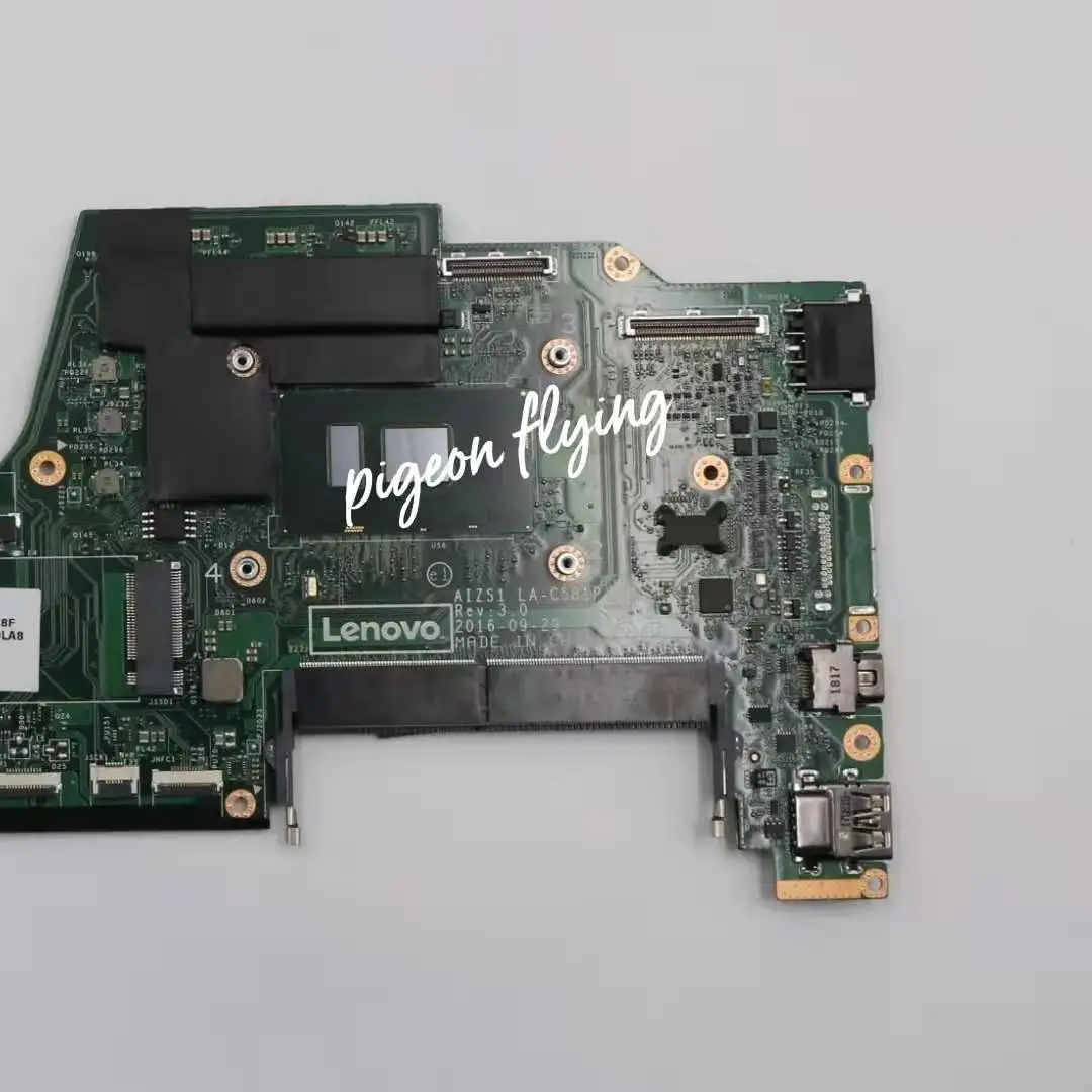 Для Thinkpad Йога 260 ноутбук материнская плата Процессор I7-6600U LA-C581P FRU 00NY957 01LV835 100%