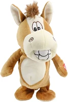 houwsbaby talking donkey repeats what you say walking speaking plush buddy gift for toddlers birthday 8 5