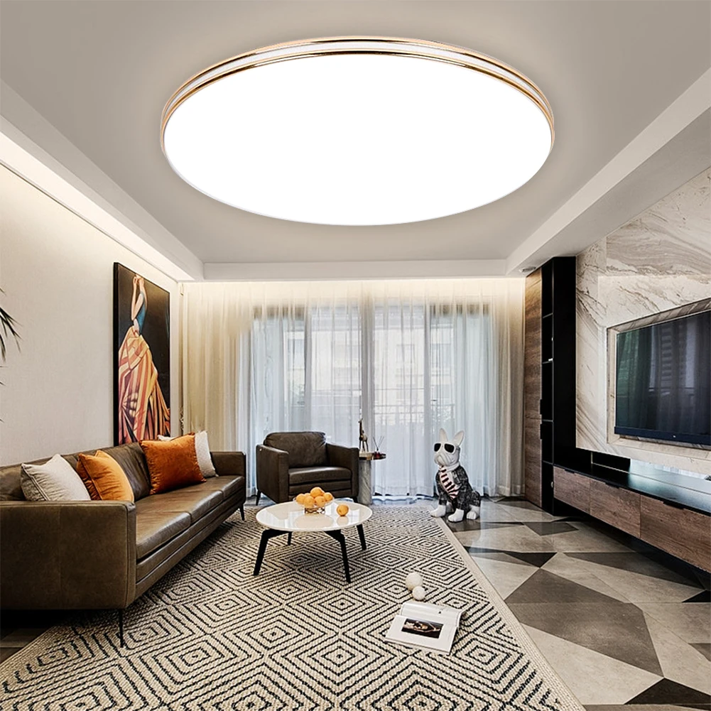 

Ультратонкий Светодиодный потолочный светильник для световая настенная панель поверхности, современная лампа для ванной комнаты, освещен...