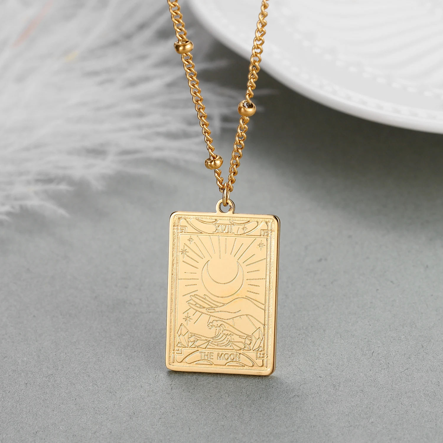 Ожерелье для женщин с именем из нержавеющей стали | Украшения и аксессуары