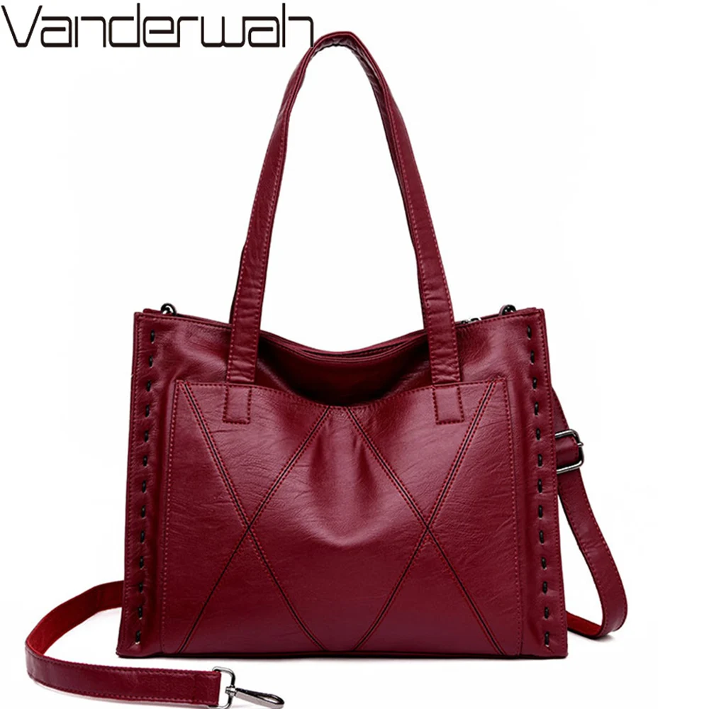 Женские сумки из мягкой кожи Sac a main модные дизайнерские через плечо повседневные