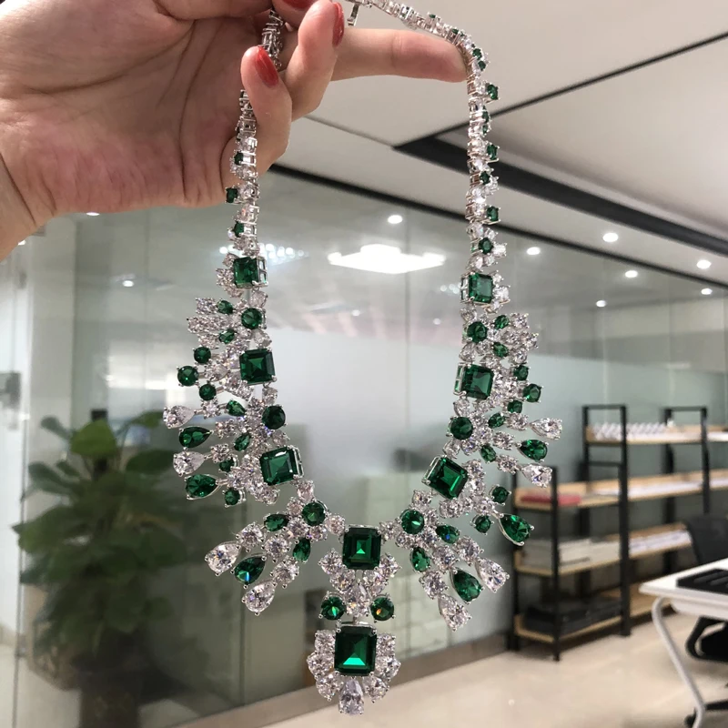 

unparalleled 100% 925 Sterling Silver Luxury Pendant Necklace For Women Sparkling High Carbon Diamond Fine Jewelry Gift