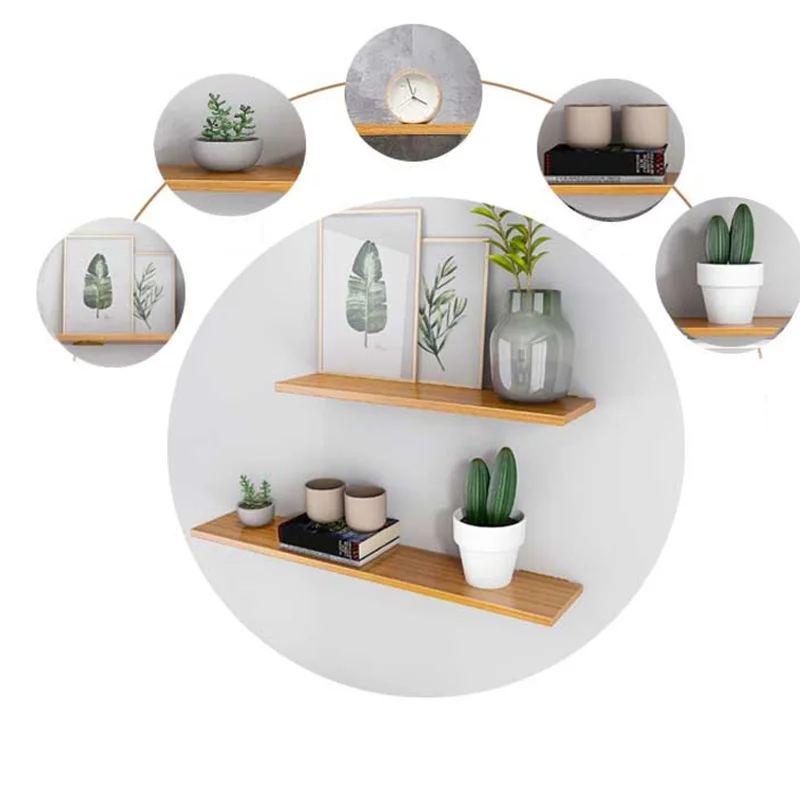 1PC Triangle Wall Bracket Fixed Tray Shelf Mounted Wood Metal Straight Household Hardware |