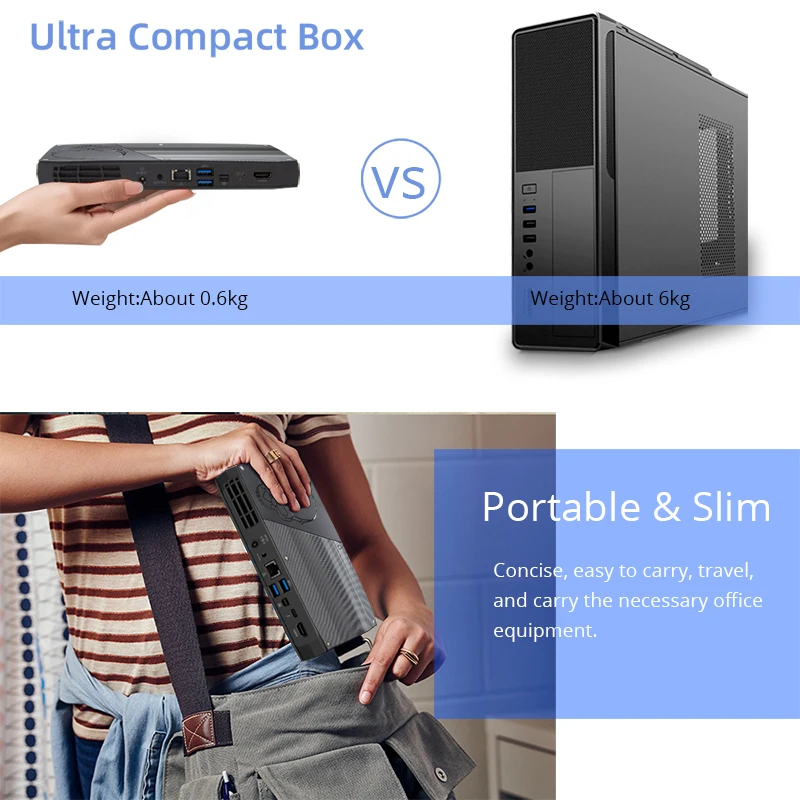 Оригинальный мини-ПК Intel Core NUC CPU i7-6770HQ Windows 10 4K USB 3 0 HDMI Wi-Fi BL Gigabit Ethernet офисный