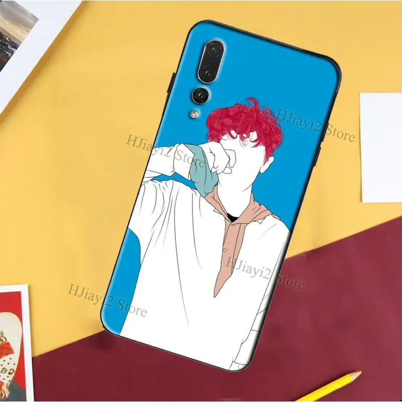 CHANYEOL EXO Case For Huawei P30 Pro P10 P20 P40 Lite P Smart 2019 Z Mate 30 10 20 Cover | Mobile Phone Cases &amp Covers