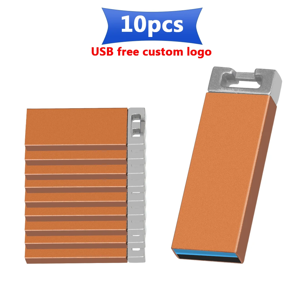 

USB-флеш-накопитель водонепроницаемый, 10 шт./лот, 3,0/64/32/16/8/128 ГБ
