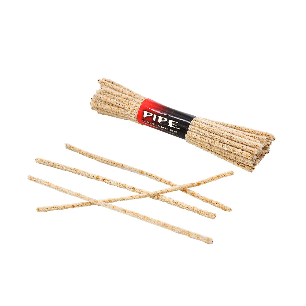 50/партия интенсивная хлопковая трубка для очистки труб курения табака 115 мм