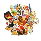 50 шт.компл. аниме Мультяшные наклейки ПВХ водонепроницаемые наклейки для багажа мотоцикла ноутбука Настенный декор DIY настенные наклейки