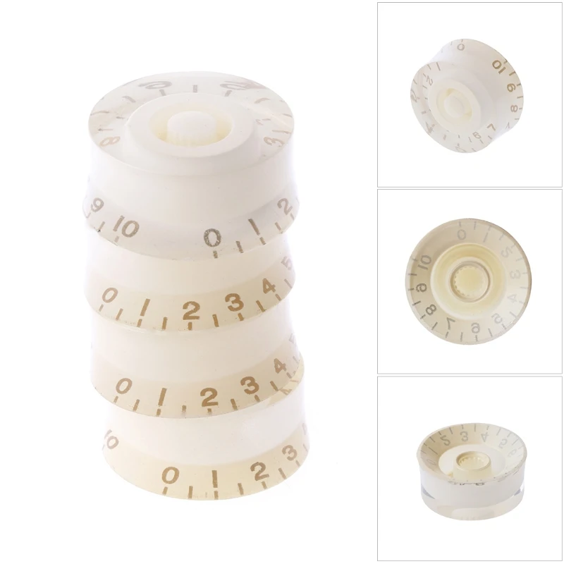 Регулятор басов для электрогитары 1 шт. кнопка регулировки громкости LP белого