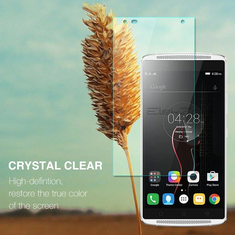 Закаленное стекло 9H с нанопокрытием для экрана телефона пленка Lenovo VIBE X3 2.5D HD