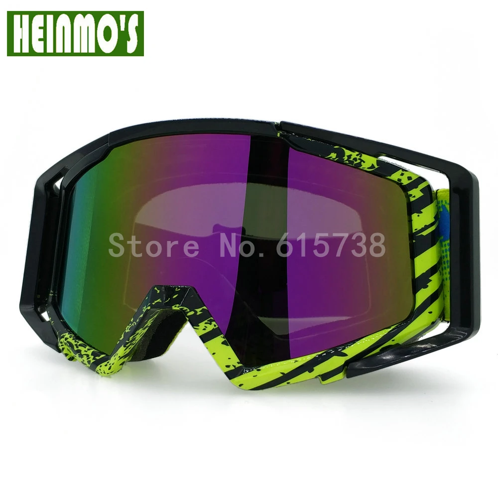 Новинка очки для мотокросса искусственные квадроциклов цветные линзы