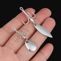 seawater tackle sharp high quality lure turn ring sequins fishing hook with sequin carbon steel jigging bait