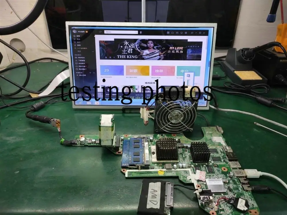 Материнская плата KEFU stock DA0R33MB6F1 G6 для ноутбука HP Pavilion G4 7670 м 1 Гб (Квалифицированный