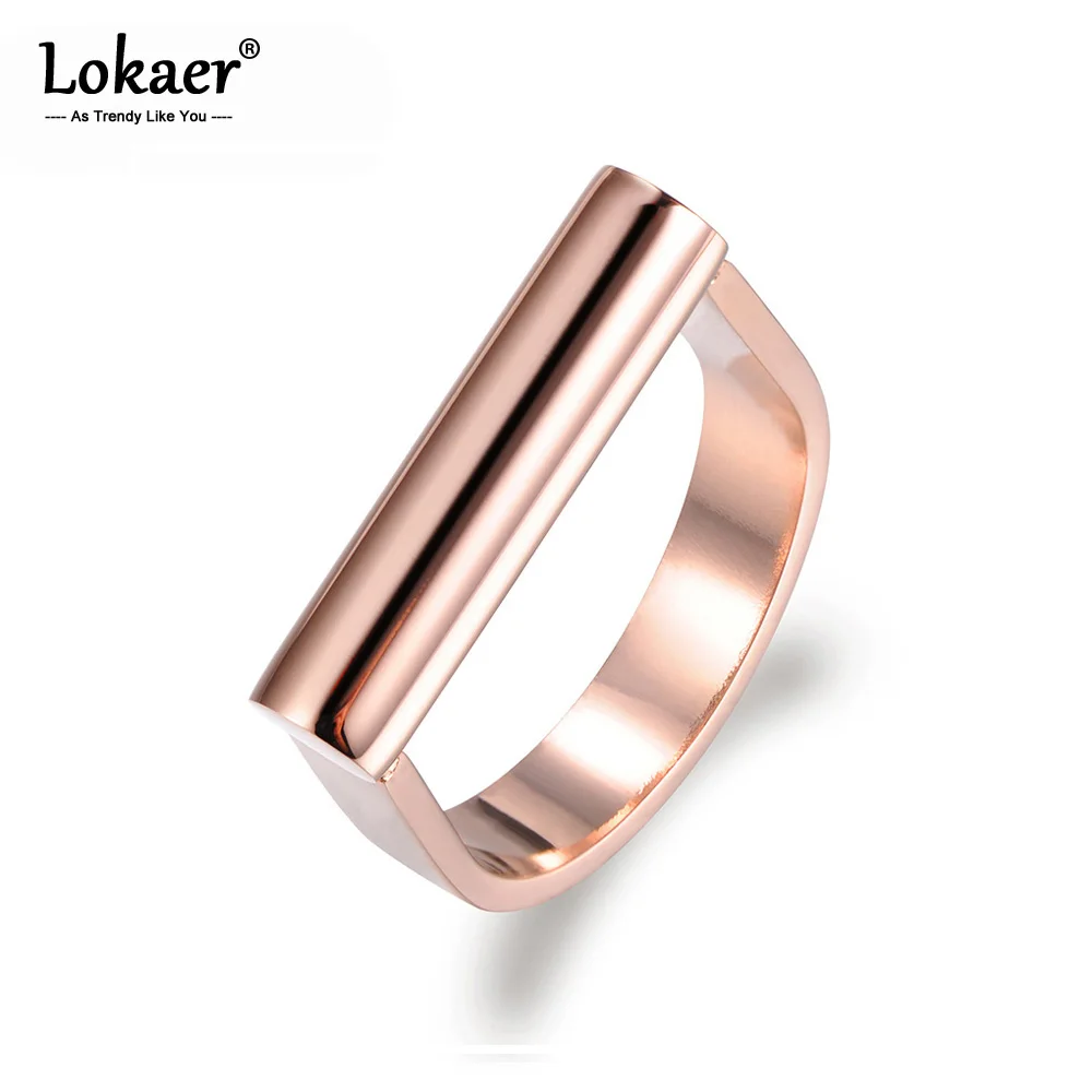 Кольцо Lokaer с оригинальным дизайном Love классическое обручальное ювелирное
