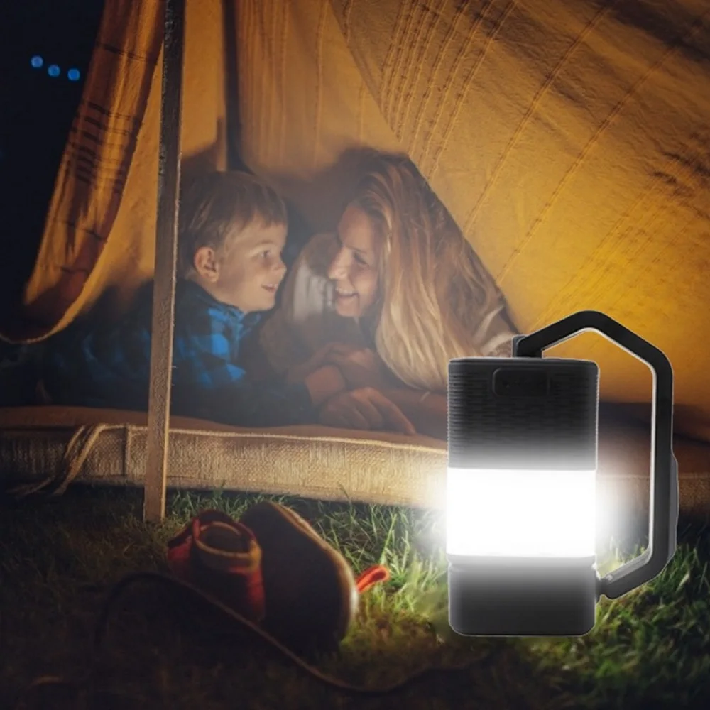 

Camping Light Power Bank Bluetooth Speaker Desktop Small Table Lamp 4-in-1 Multifunction Portable Outdoor Camping Equipment