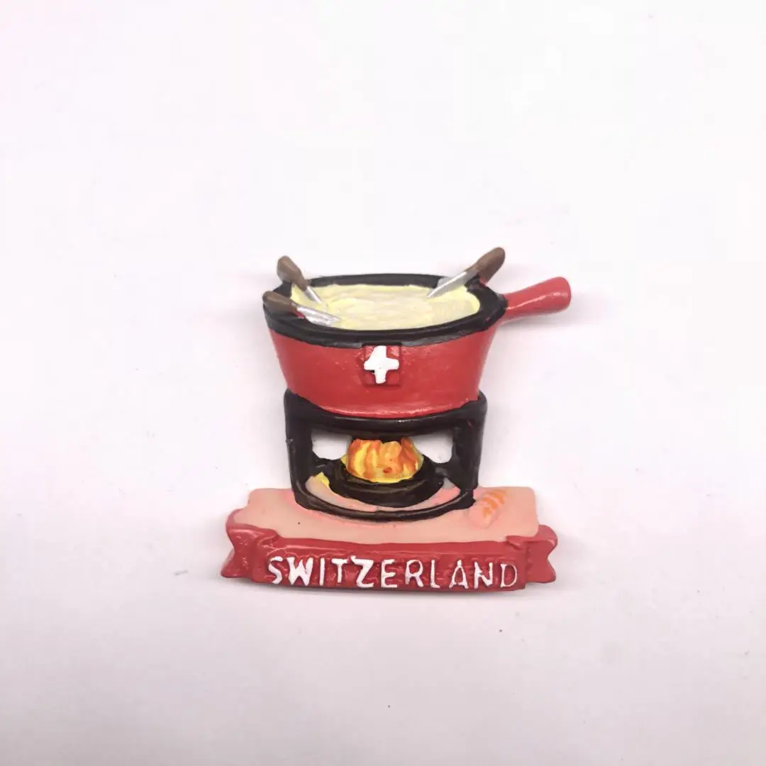 Наклейки на холодильник зарубежный Швейцарский дорожный шоколадный белый