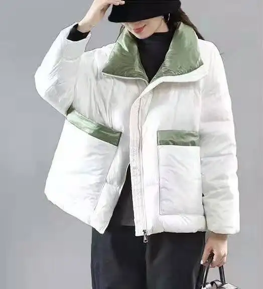 Новинка 2019 зимние корейпосылка пуховые пальто модные Универсальные Новые