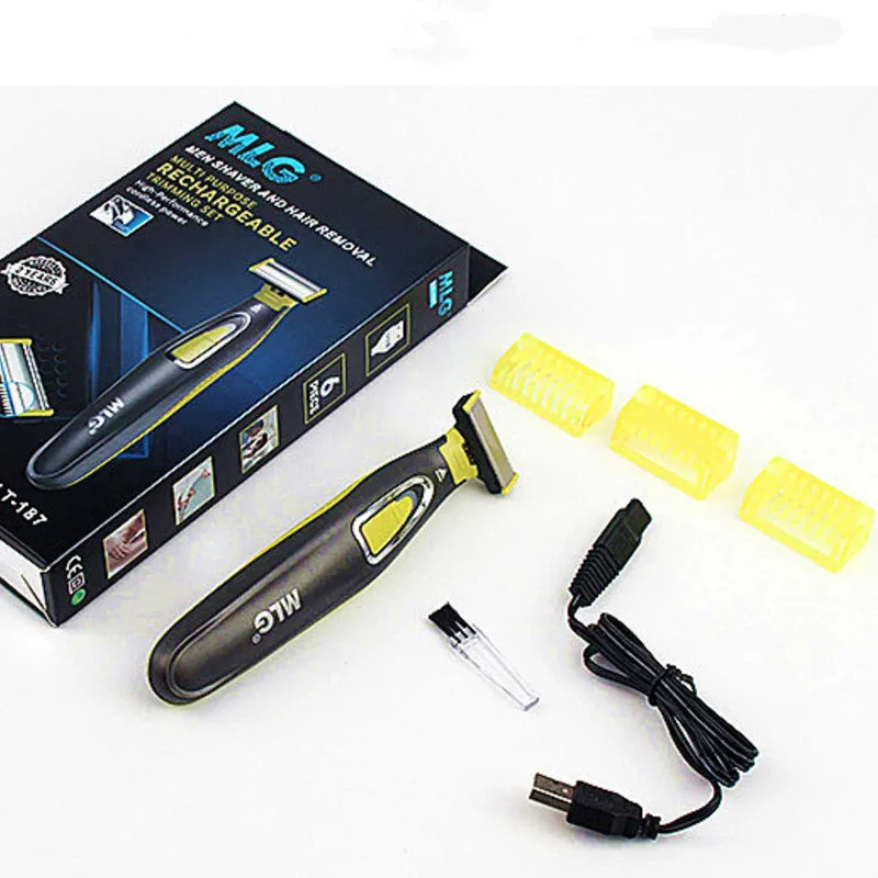 

Electric Trimmer Razor Male And Female Single Blade Hybrid Waterproof And Washable Beard Odification Body Hair Beautician