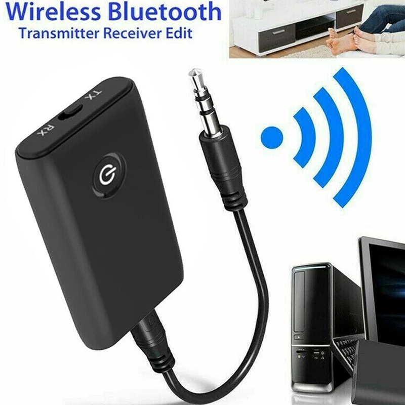 Bluetooth 5 0 передатчик приемник 2-в-1 Беспроводной 3 мм вывода адаптер RX/TX для ПК ТВ