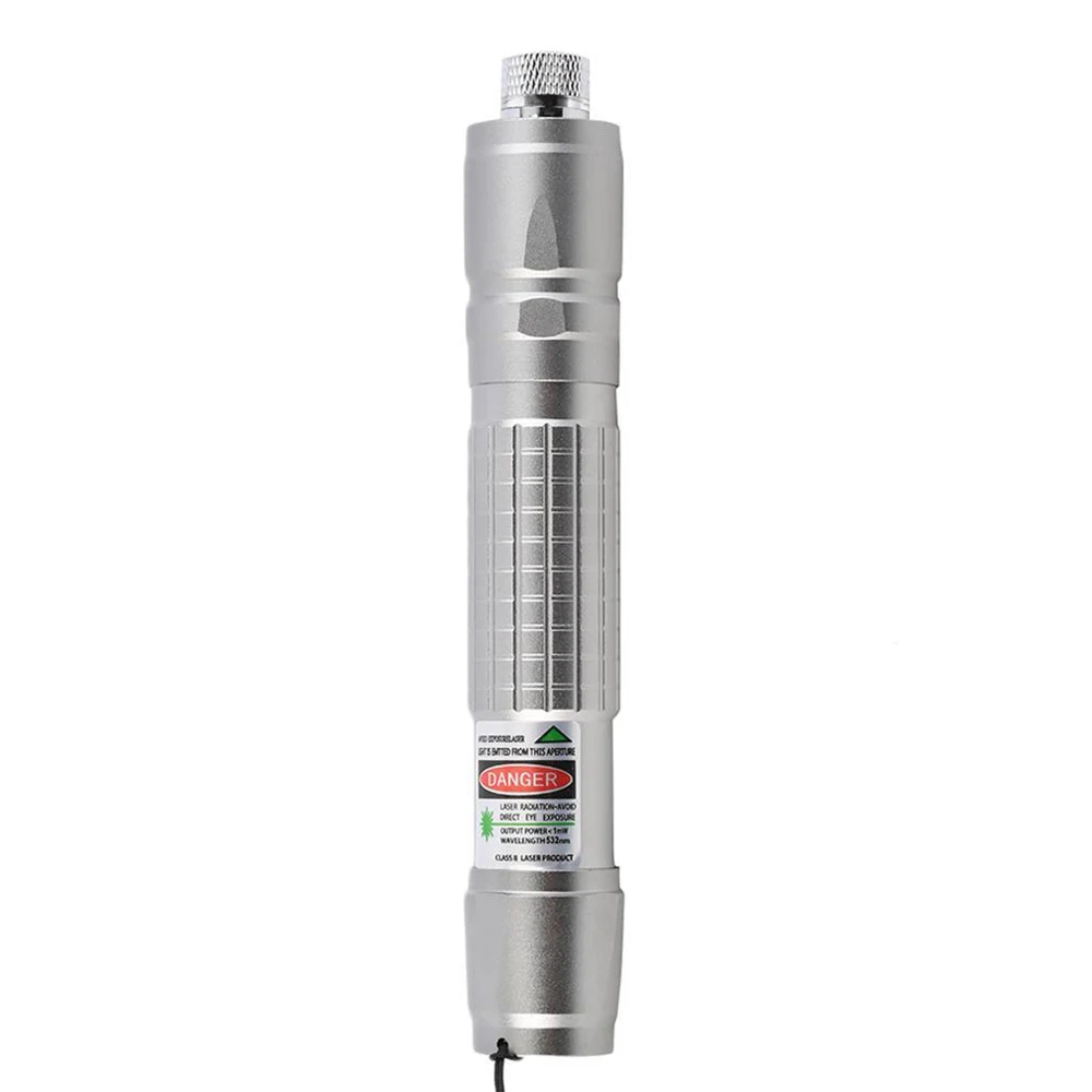 Зеленая лазерная указка Высокая мощная 10000 м 5 МВт лазерная ручка 5 шт. головка три цвета лазер Военные Аксессуары