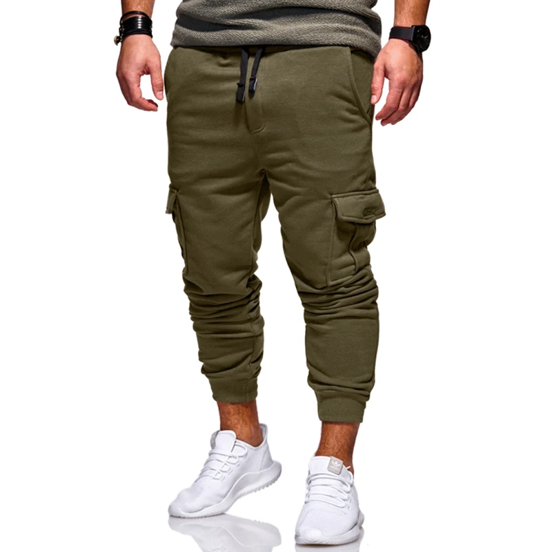 

Male Breathable Elastic Running Training Gym Pants Men Joggers Casual Trousers Muscle Fitness Sports Jogging Pants Bottoms 4XL