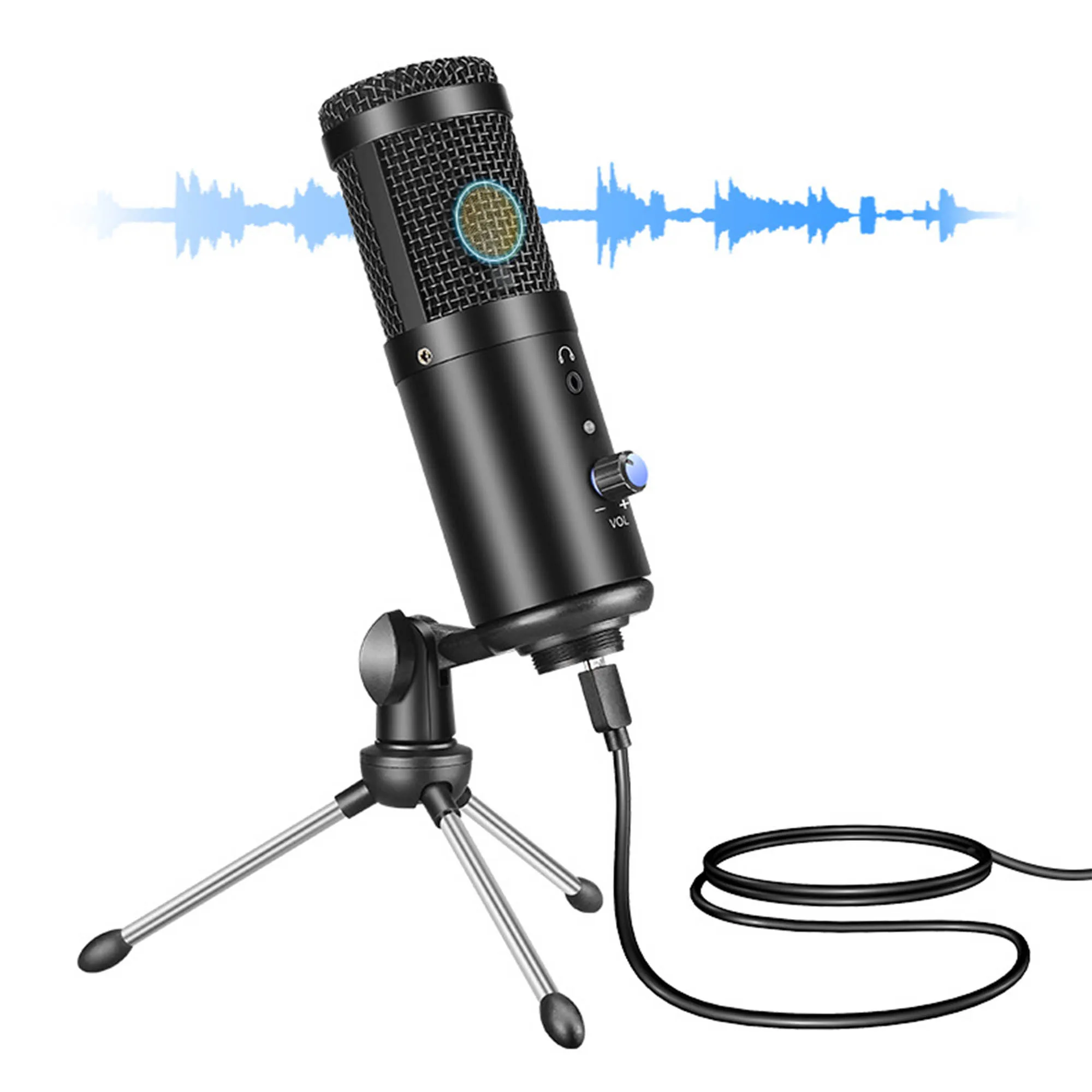 

IBTM-5kit USB Computer Microphone Youtube Podcast Recording Instrument Performance Live Voice Microphone
