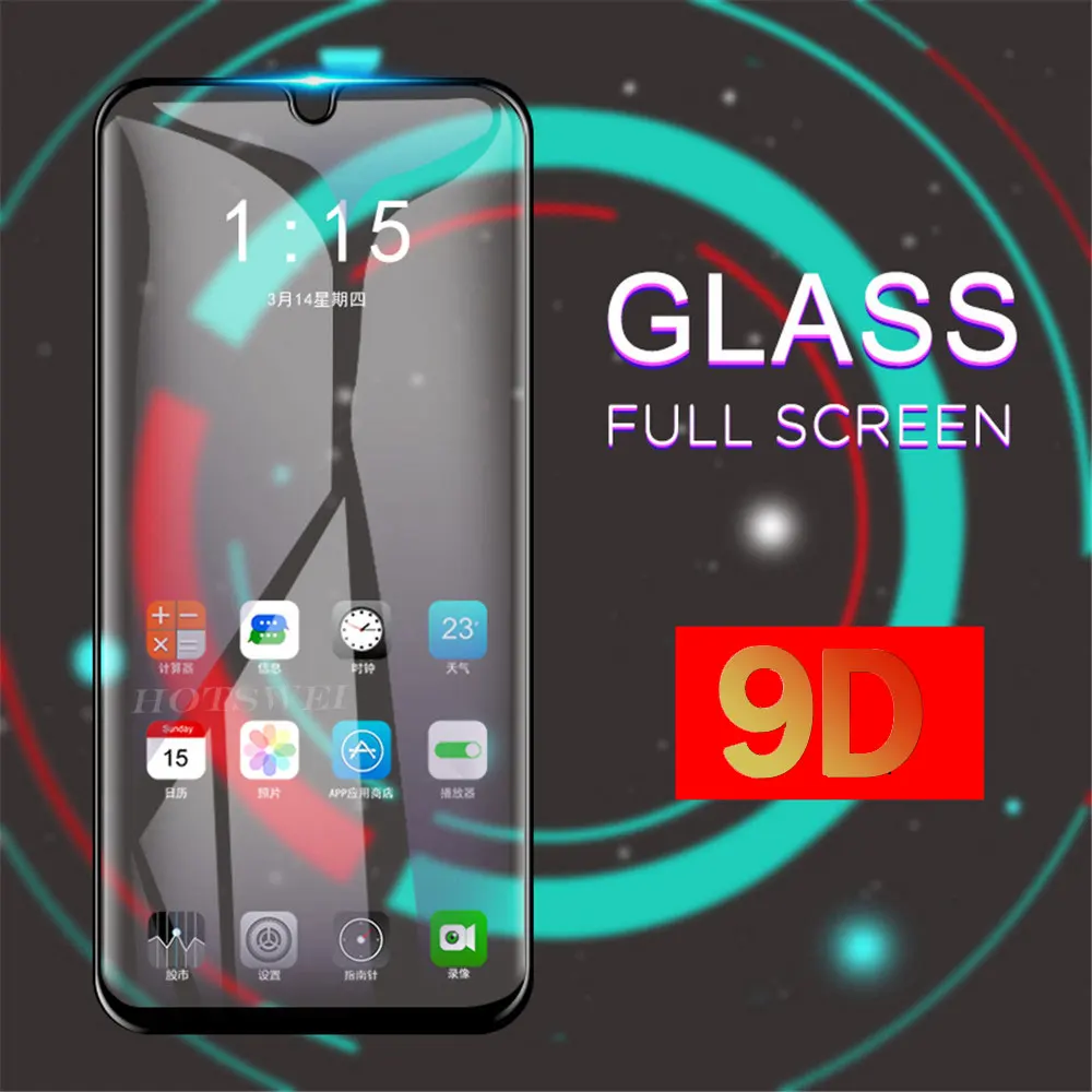 9D полное покрытие краев закаленное Стекло на для SAMSUNG Galaxy A50 A30 A10 A20e A40 A60 A10s A20s A30s A50s