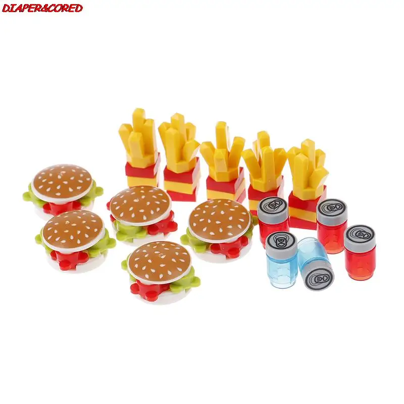 15 шт. Детский конструктор гамбургеры | Игрушки и хобби