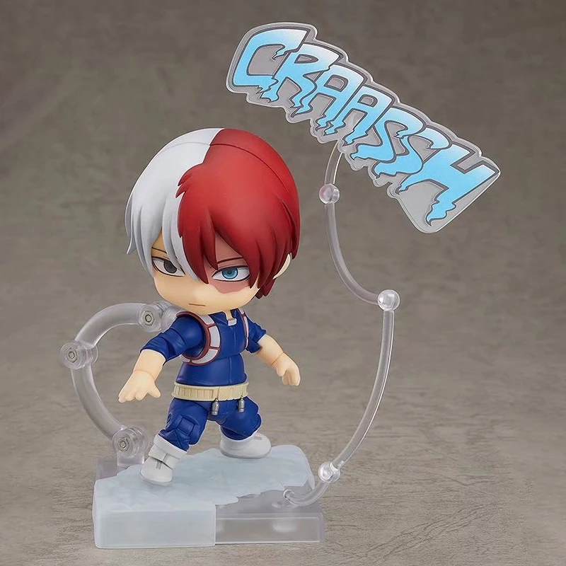 

10CM My Hero Academia PVC Action Figure Toys Anime Figure Midoriya Izuku Bakugou Katsuki Todoroki Shouto GSC Q Version