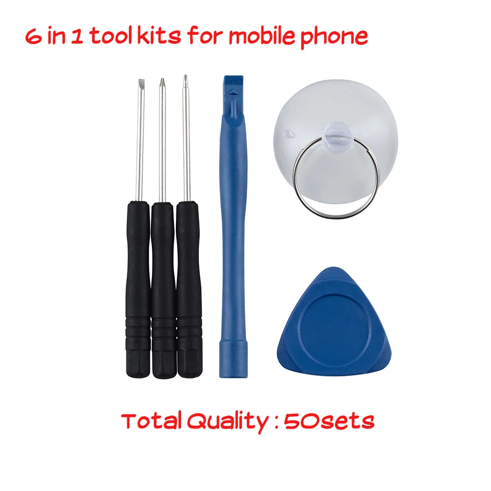 50 наборов инструментов для ремонта мобильный телефон ЖК экран Отвертка Набор iPhone