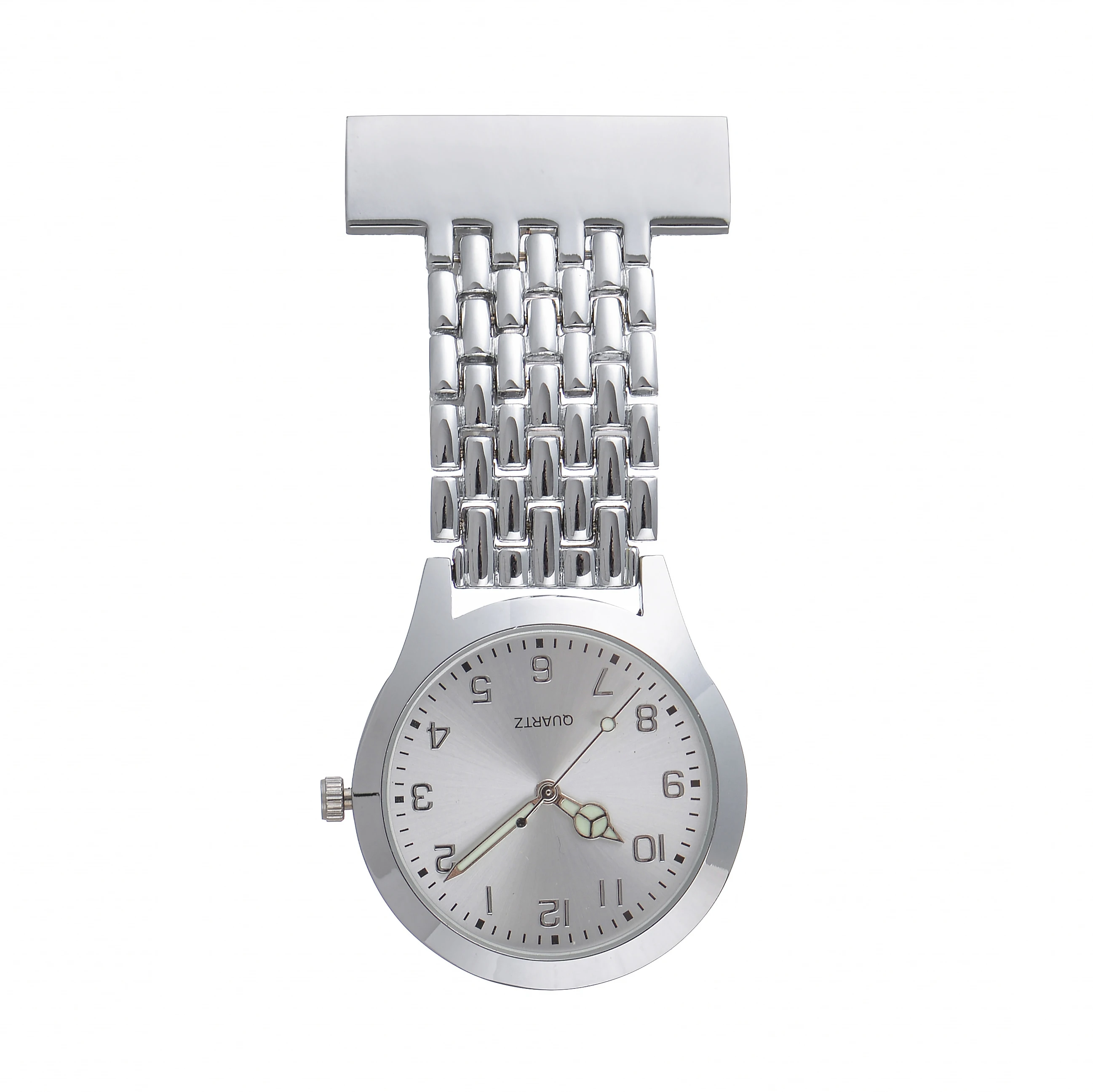 Quartz Watches Gifts Nurse Gift Newly Nurse Quartz Watch Brooch Pocket Brooch Clip Medical Nurse Pocket Nursing Watch stylish yellow pentagon smile face nurse watch plastic quartz pocket watches luminous hands pendant watch clip unisex cep saati