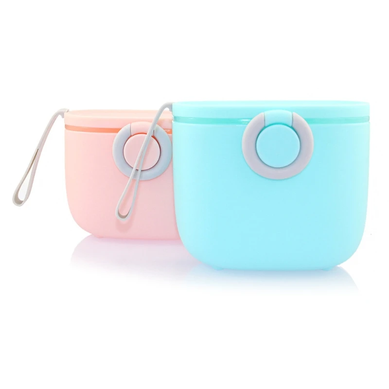 

500ML Portable Baby Food Storage Box Essential Cereal Infant Milk Powder Box Toddler Snacks Container