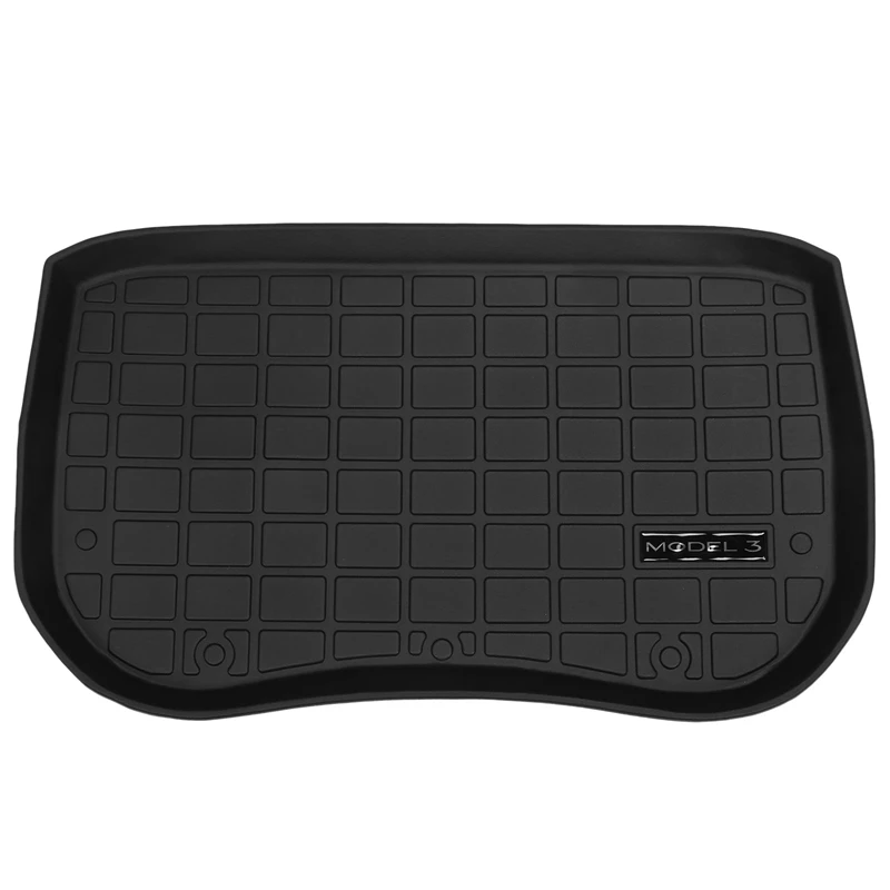 

Car Front Trunk Storage Mat Cargo Tray Trunk Waterproof Protective Pads Mat Compatible for Tesla Model 3 (Front Box Mat)