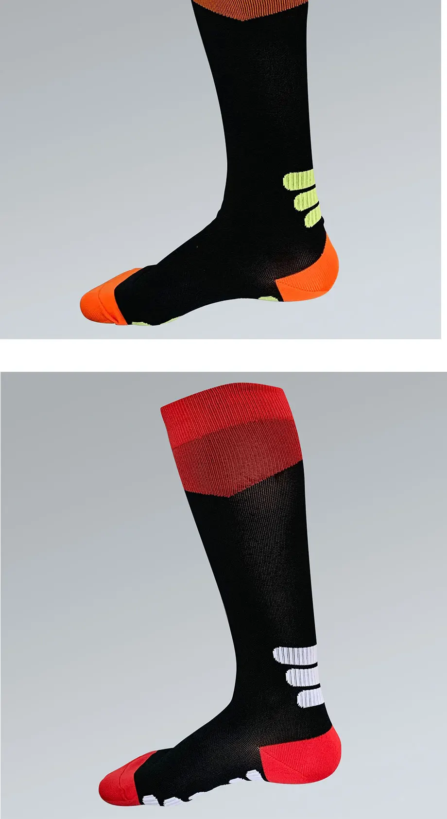 Compression socks for varicose veins Women Men Leg Stocking Support Stretch Below Knee c football socks
